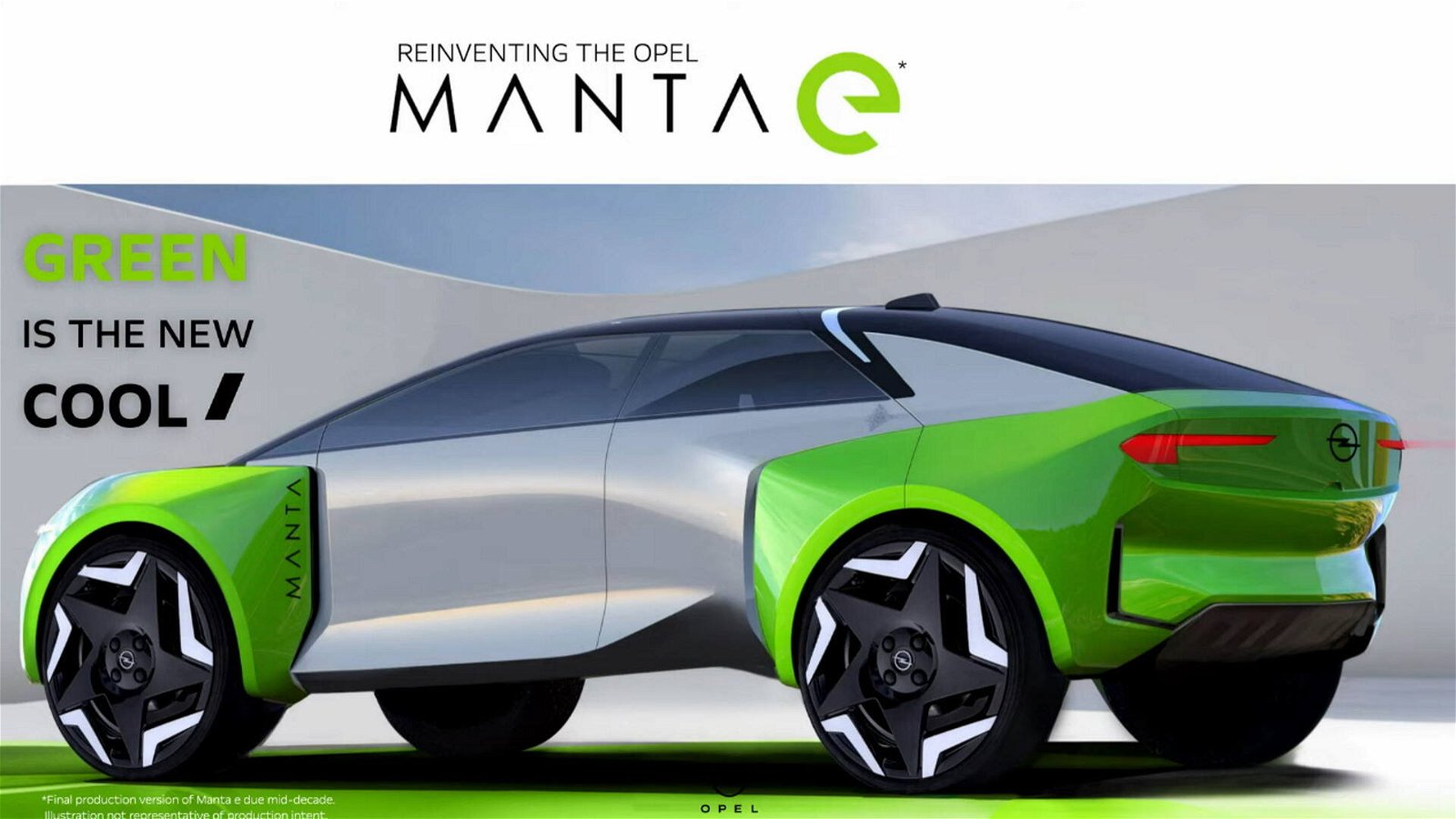Immagine di Opel Manta tornerà in forma di crossover elettrico