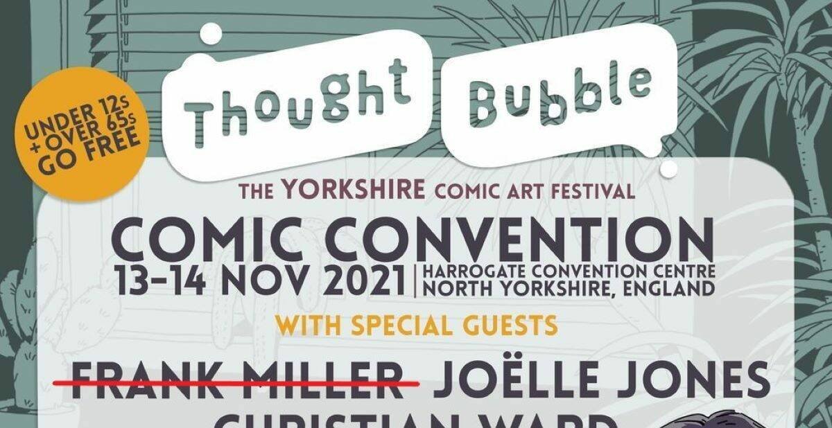 Immagine di Thought Bubble: Frank Miller escluso dal celebre evento britannico