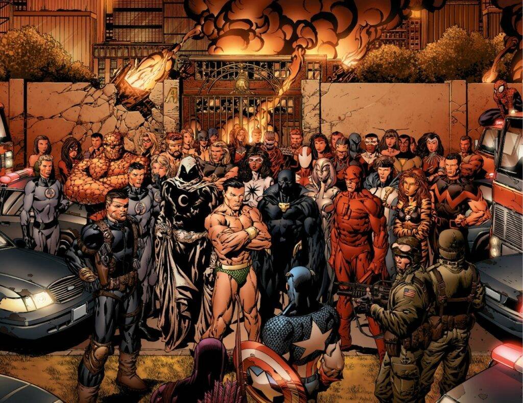 Immagine di Le Grandi Storie Marvel: Vendicatori Divisi, la caduta degli Eroi Più Potenti della Terra