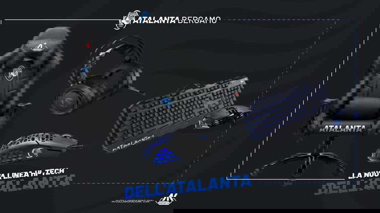 Immagine di AK, prenotabili i nuovi prodotti hi-tech firmati Atalanta in collaborazione con AK Esports