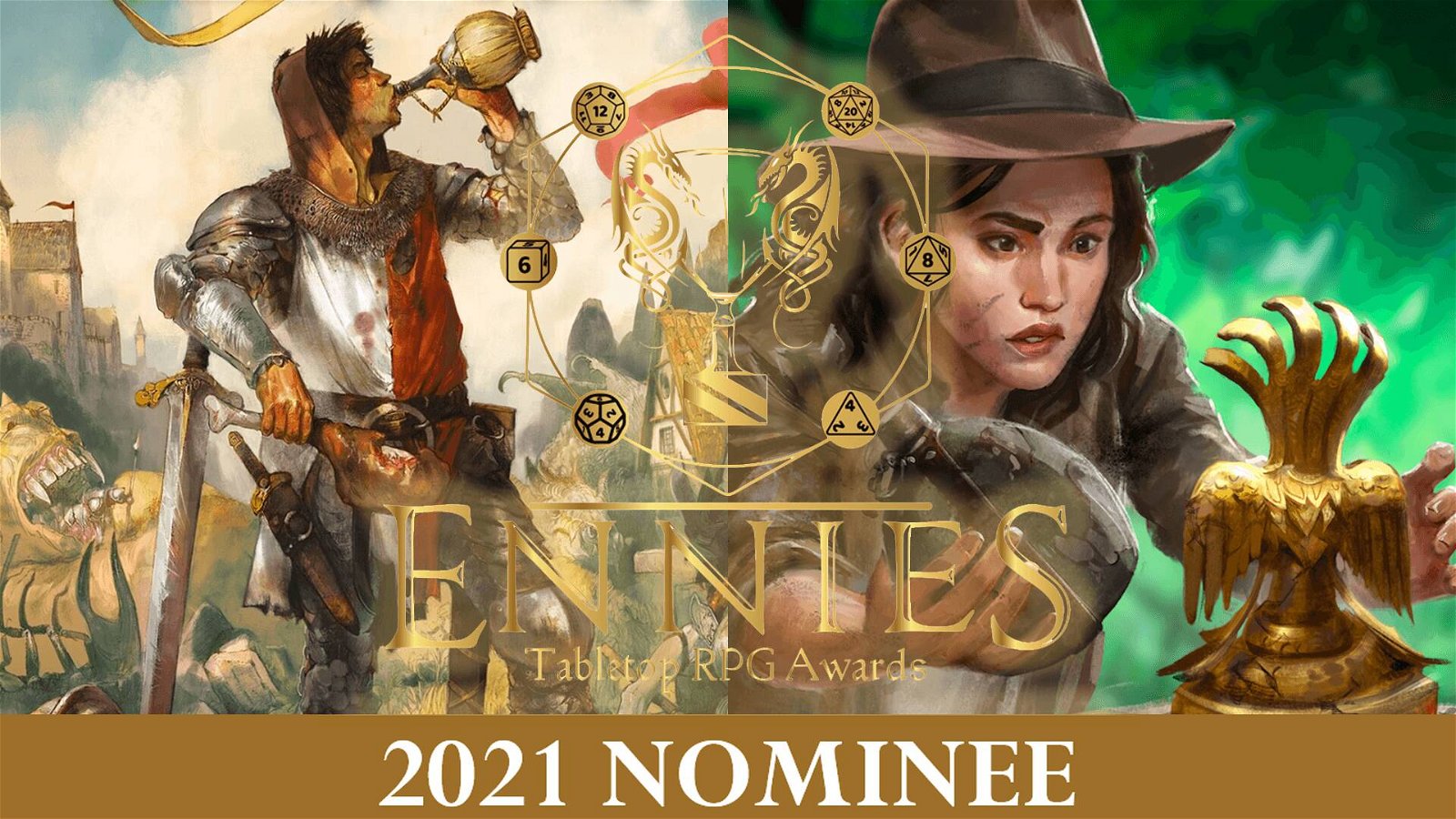 Immagine di ENNIE Awards 2021: Brancalonia e Broken Compass tra i nominati