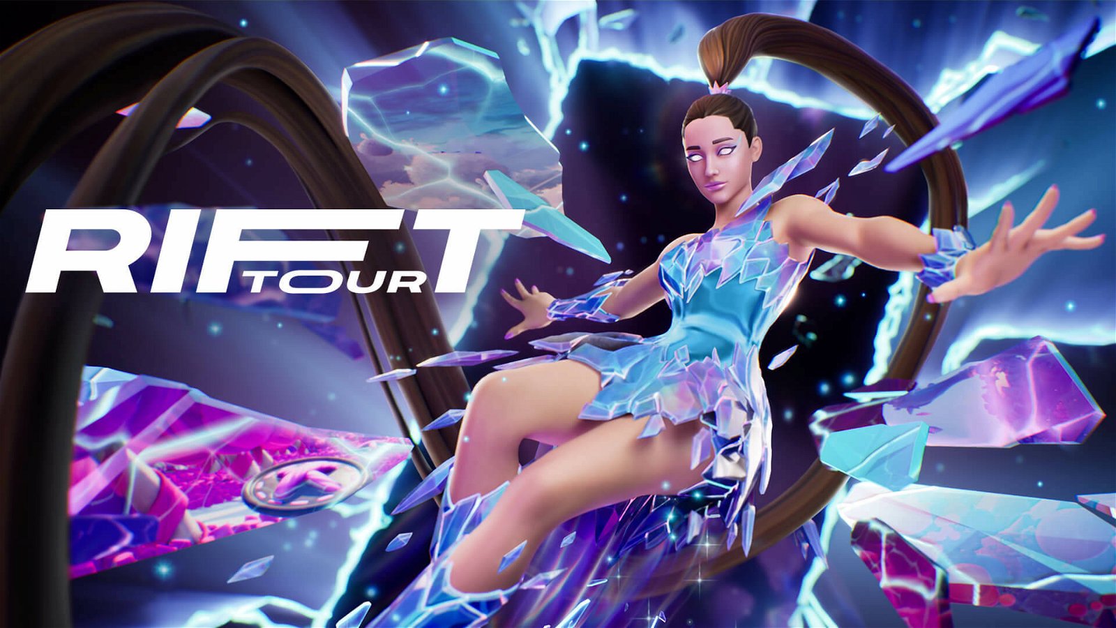 Immagine di Fortnite Rift Tour: annunciato l'evento musicale con Ariana Grande