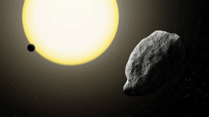 Immagine di Un pezzo della Luna si è trasformato in asteroide?