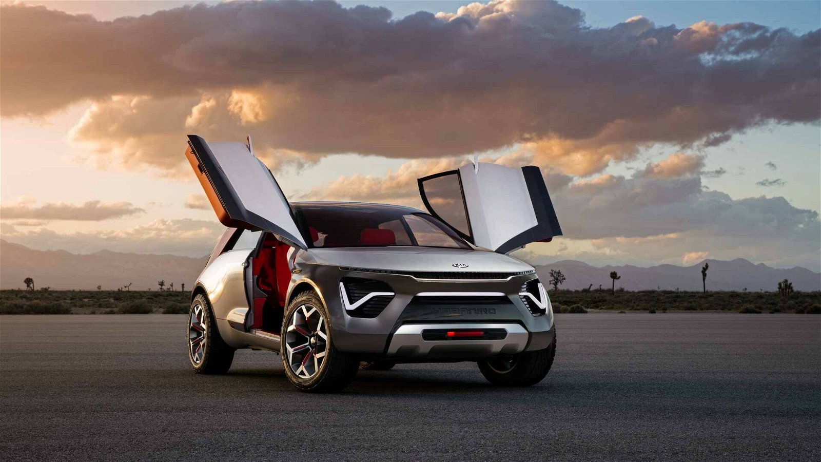 Immagine di Kia Niro 2022 concept: il crossover green dal design futuristico