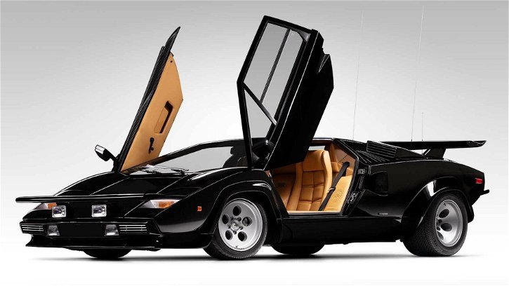 Immagine di Lamborghini Countach, la versione cinematografica diventa un'icona americana