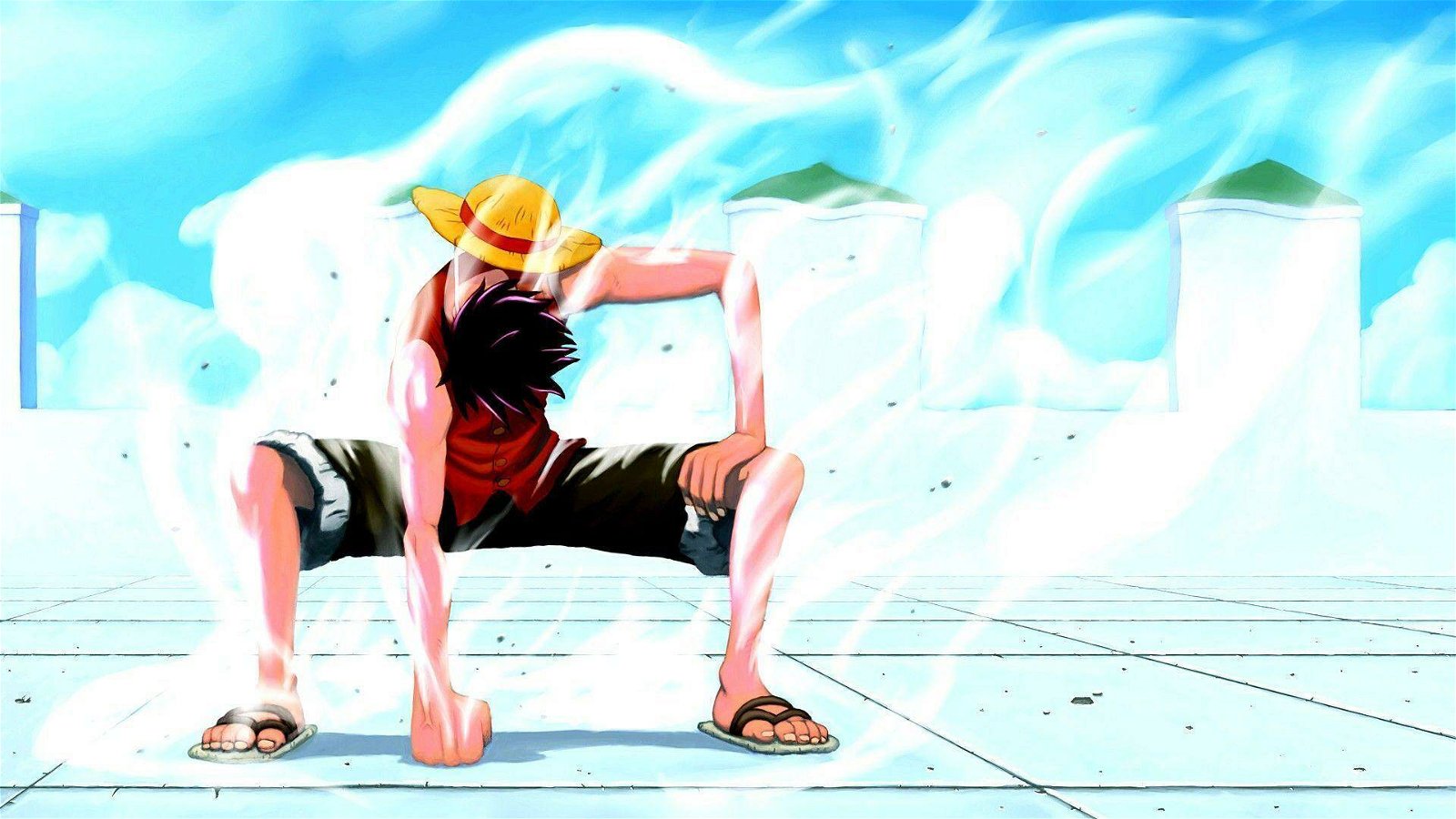 Immagine di One Piece: atleta omaggia Rufy a Tokyo 2020