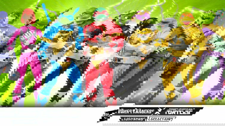Immagine di Power Rangers X Teenage Mutant Ninja Turtles, le action figure