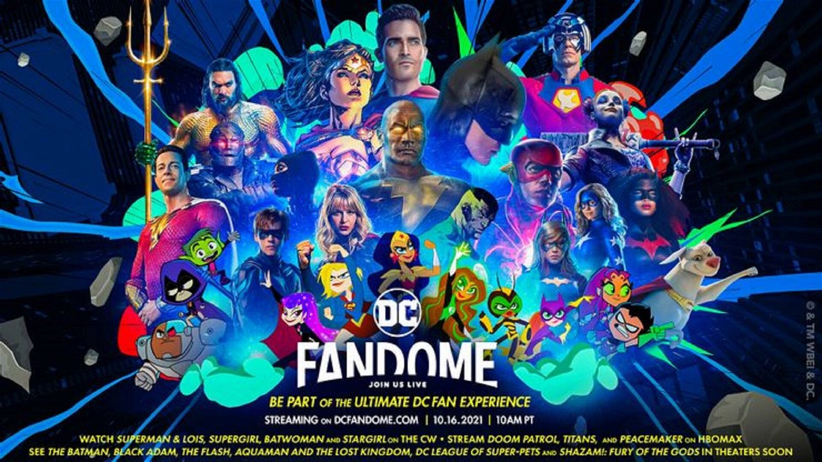 Immagine di Primi dettagli e trailer di DC FanDome 2021