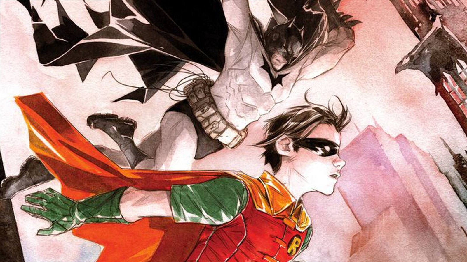 Immagine di DC annuncia Robin &amp; Batman di Jeff Lemire e Dustin Nugyen