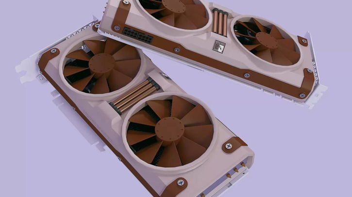 Immagine di Asus vuole alzare l'asticella delle GPU: spunta una RTX 3070 Noctua