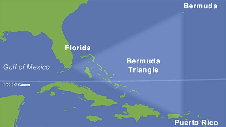 Immagine di Due misteriose piramidi giacciono sul fondo del Triangolo delle Bermuda?