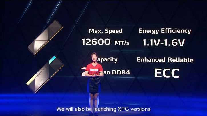 Immagine di XPG presenta i moduli di memoria DDR5 in arrivo entro la fine dell'anno