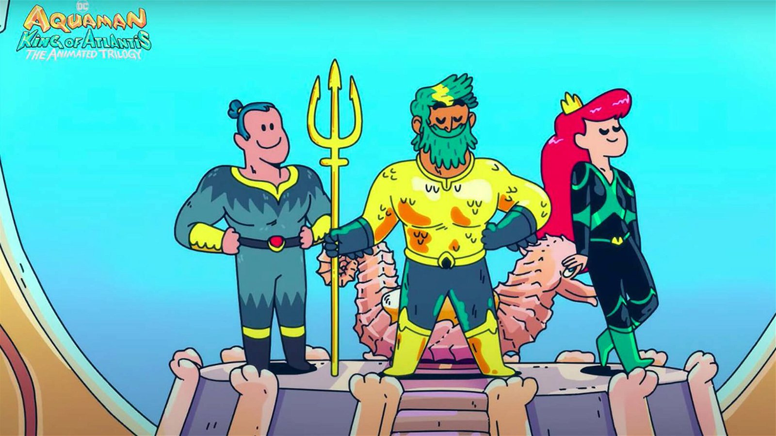 Immagine di Il trailer di Aquaman: King of Atlantis, la trilogia animata HBO Max