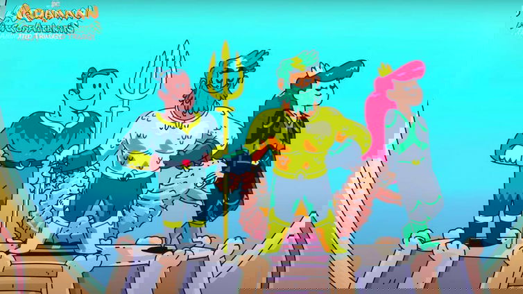 Immagine di Il trailer di Aquaman: King of Atlantis, la trilogia animata HBO Max