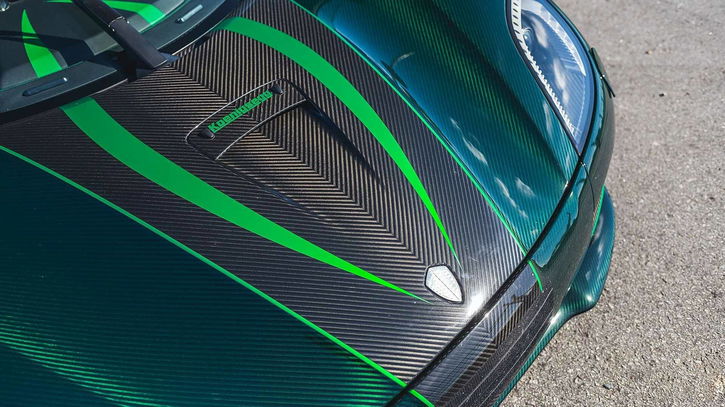 Immagine di Koenigsegg Agera S, all’asta un esemplare pazzesco tutto in carbonio verde