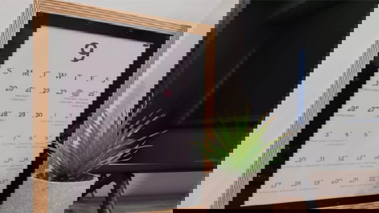 Immagine di Questo calendario e-ink Raspberry Pi si sincronizza con Google Calendar