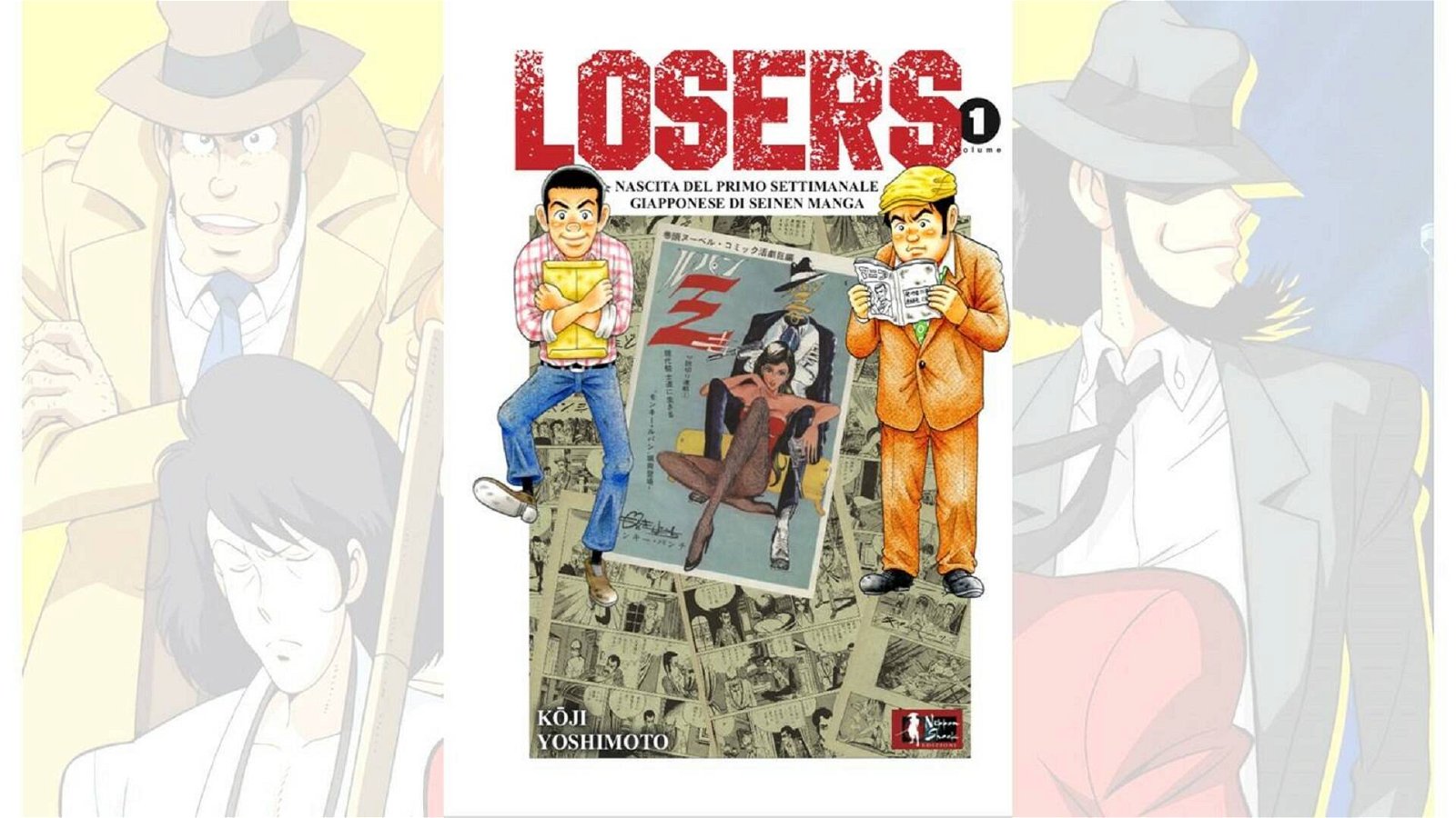 Immagine di Losers, recensione: la nascita di Monkey Punch e Lupin III