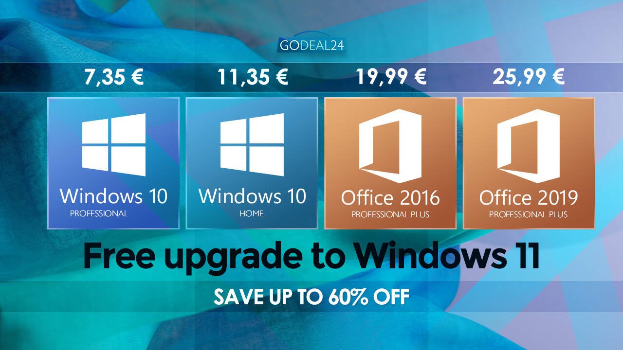 Immagine di Windows 10 a soli 7,35 euro coi saldi autunnali di GoDeal24.com