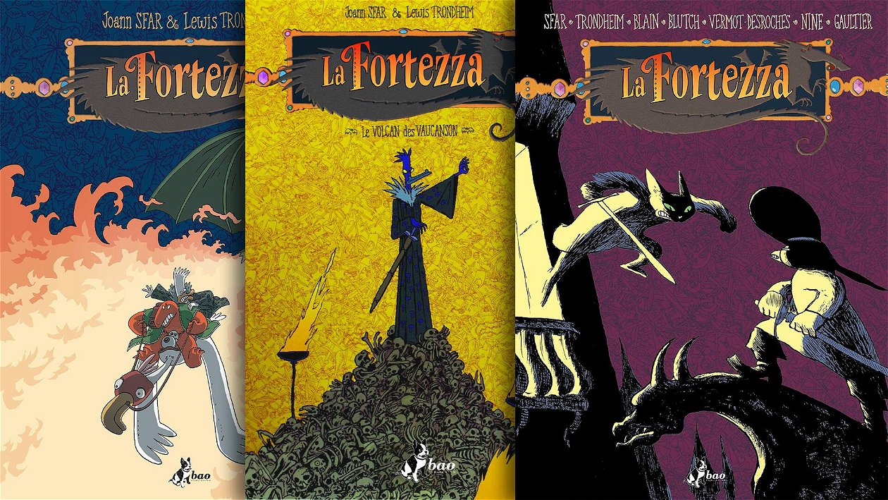Immagine di La Fortezza, di Joann Sfar e Lewis Trondheim: la recensione del fantasy-umoristico