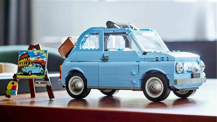 Immagine di LEGO, Zavvi e lo "strano caso" della FIAT 500 azzurra