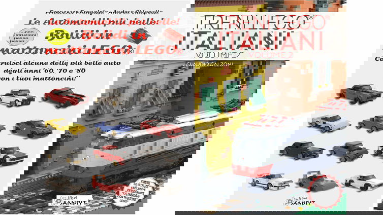 Immagine di Nuove aggiunte per la biblioteca dei libri LEGO. I soggetti? Auto vintage e treni!