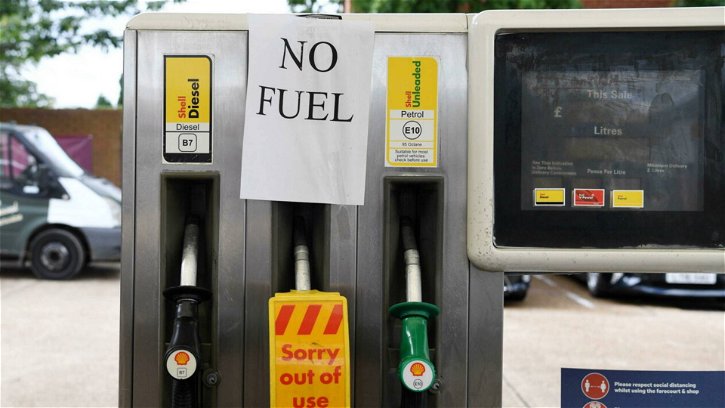 Immagine di Mancanza di carburanti nel Regno Unito: chiusi i primi distributori