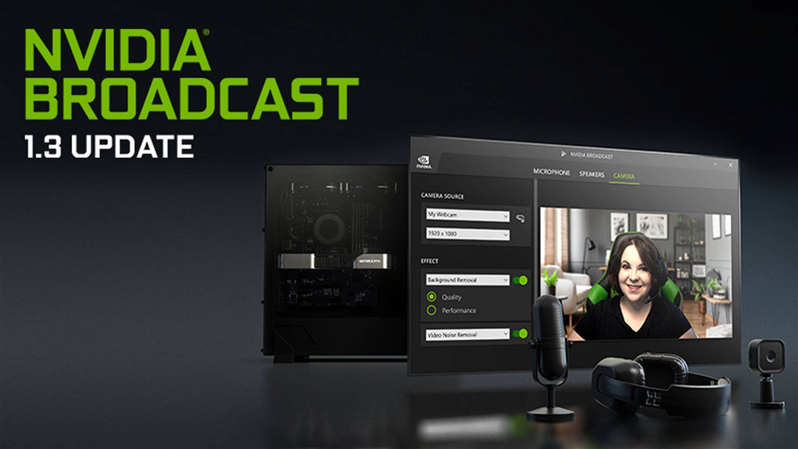 Immagine di Nvidia Broadcast 1.3: l'aggiornamento migliora le performance e l'usabilità