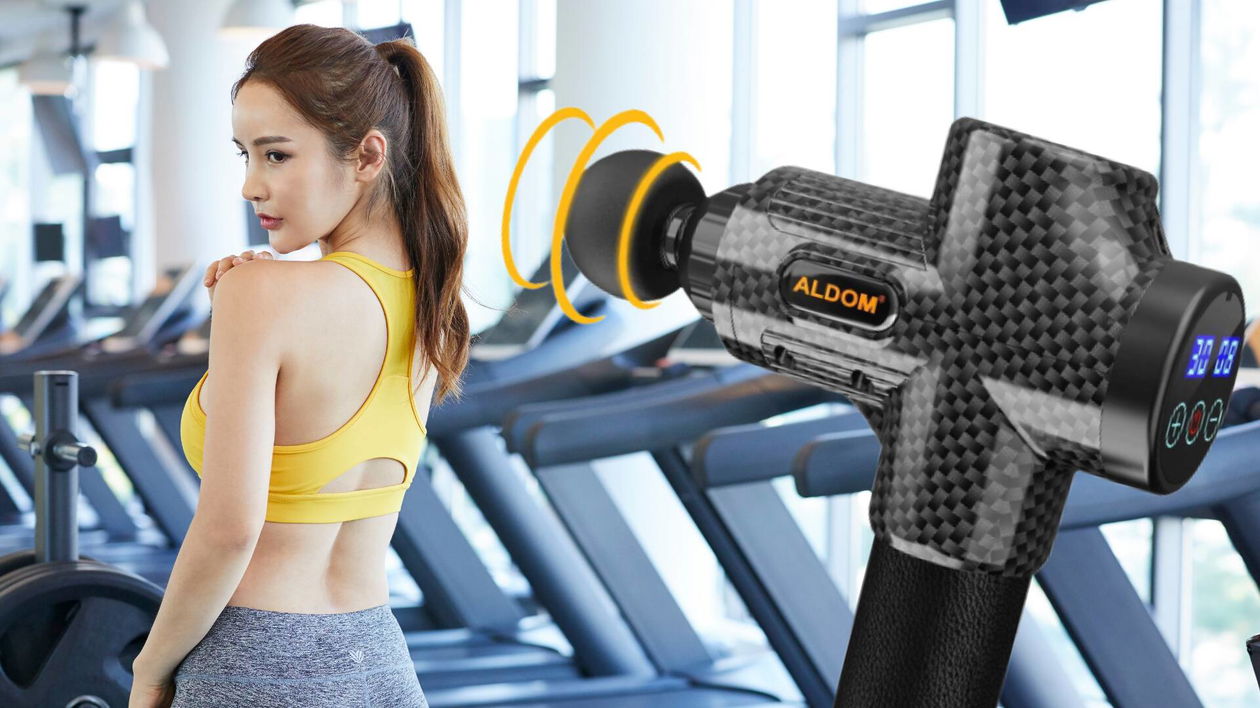 Immagine di Pistola massaggiante ad un super prezzo su Amazon, non lasciatevela scappare!