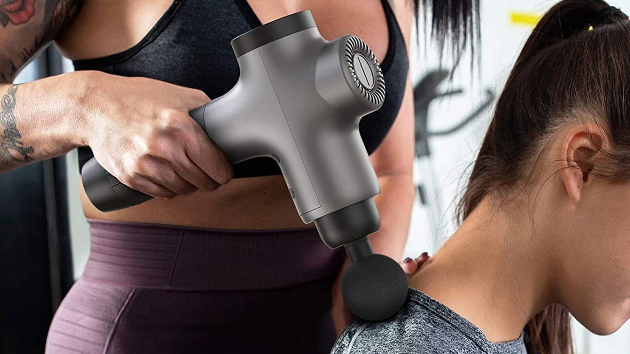 Immagine di Offerte di settembre Amazon: non crederai al prezzo di questa pistola massaggiante