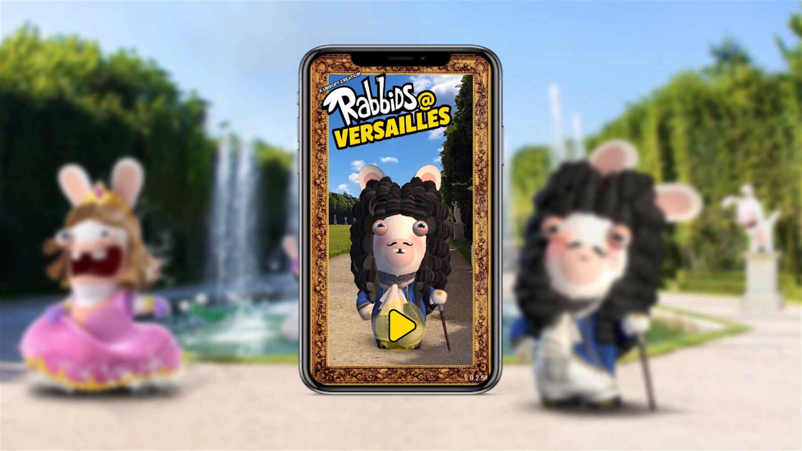 Immagine di Ubisoft: anche i Rabbids hanno il loro Pokémon GO... a Versailles