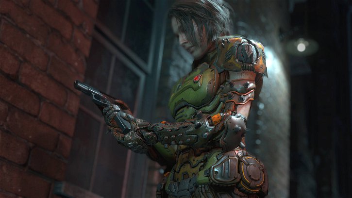 Immagine di Resident Evil 3: Jill ruba la tuta al DOOM Slayer in quest mod