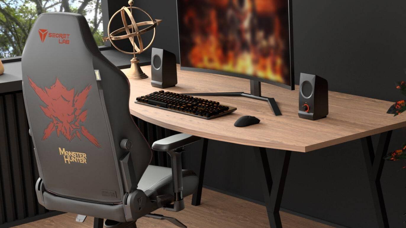 Immagine di Sedie da gaming: Secretlab ha la sedia perfetta per i fan di Monster Hunter