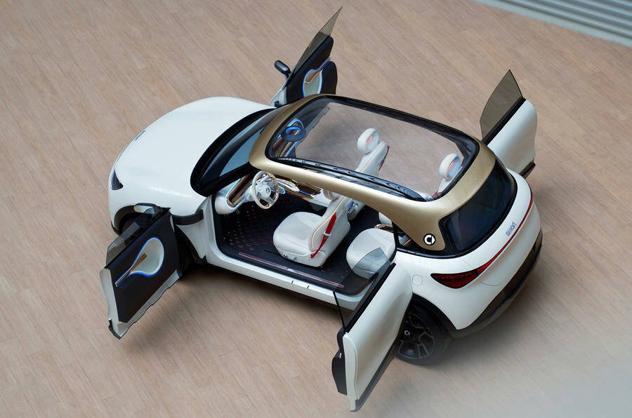 Immagine di Smart Concept #1, il SUV compatto elettrico del futuro