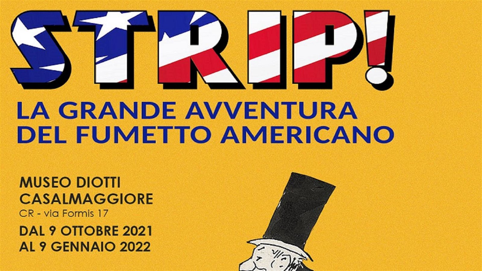 Immagine di Strip! La Grande Avventura del Fumetto Americano in mostra a Cremona