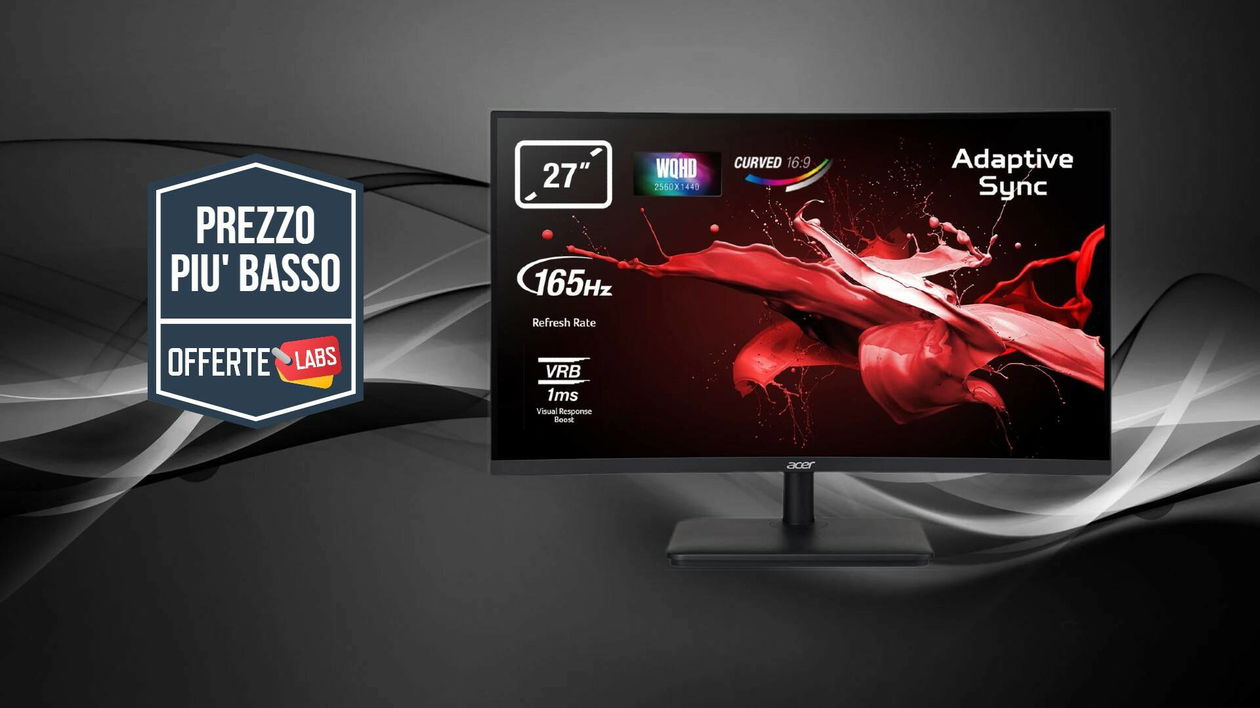 Immagine di Monitor gaming 27" 2K al prezzo più basso di sempre su Amazon!