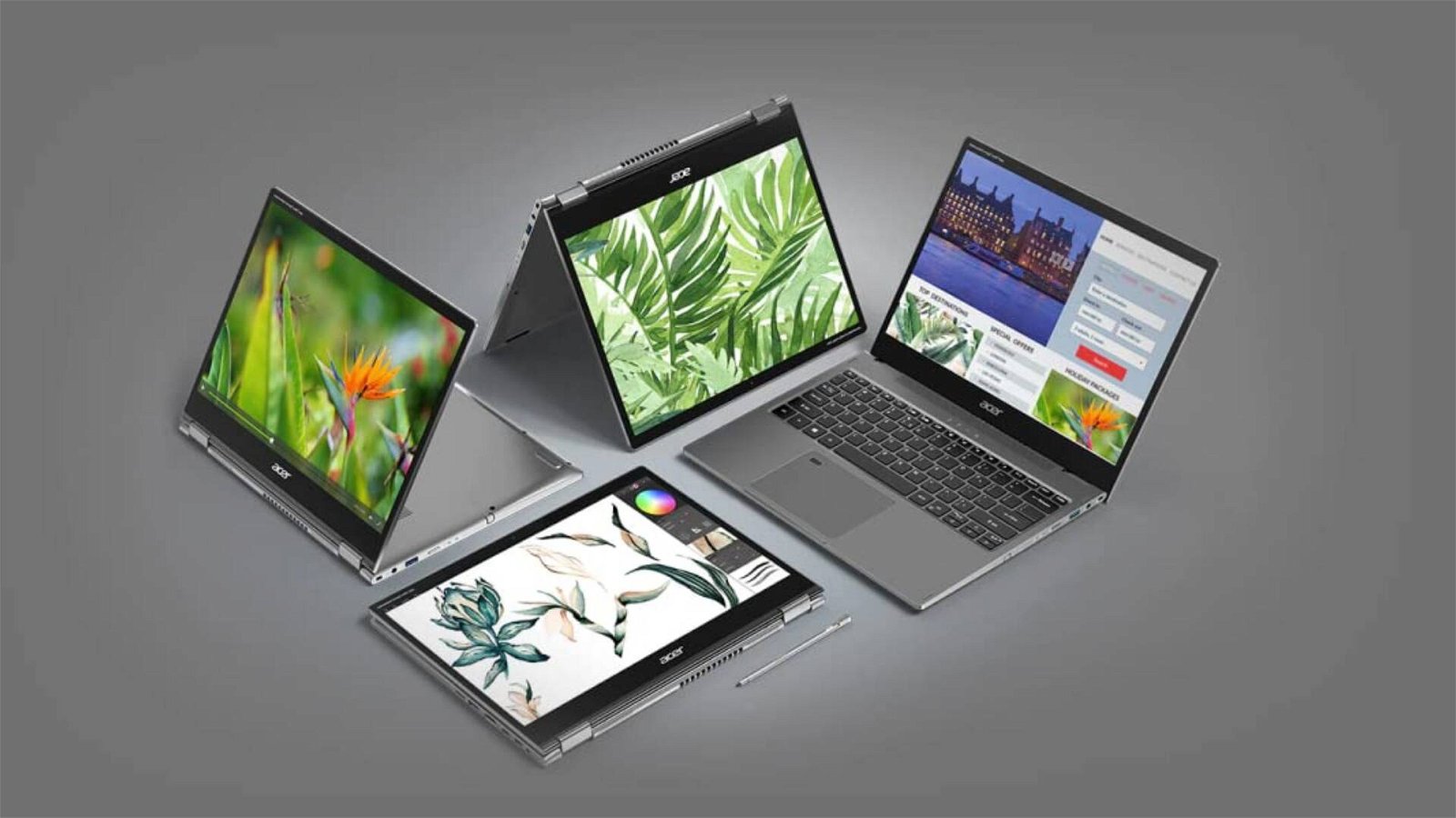 Immagine di Acer Spin 5: notebook da lavoro al top, scontato di 300€!