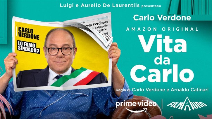 Immagine di Data e trailer di Vita da Carlo, la serie Amazon Prime Video con Carlo Verdone