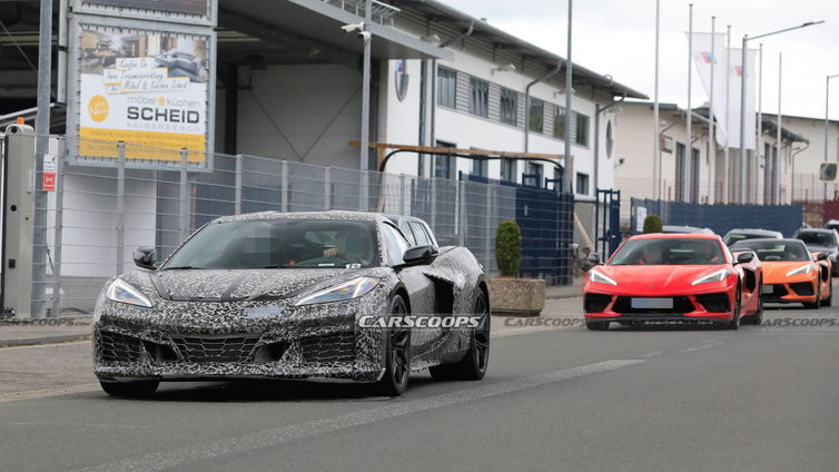 Immagine di Anche la celebre Corvette diventa elettrificata, avvistato il primo esemplare