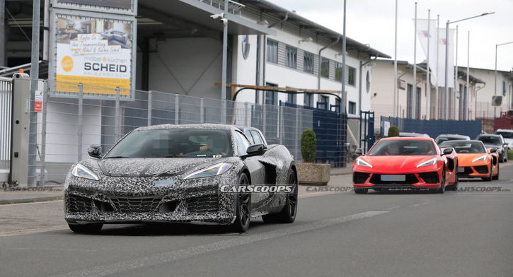 Immagine di Anche la celebre Corvette diventa elettrificata, avvistato il primo esemplare