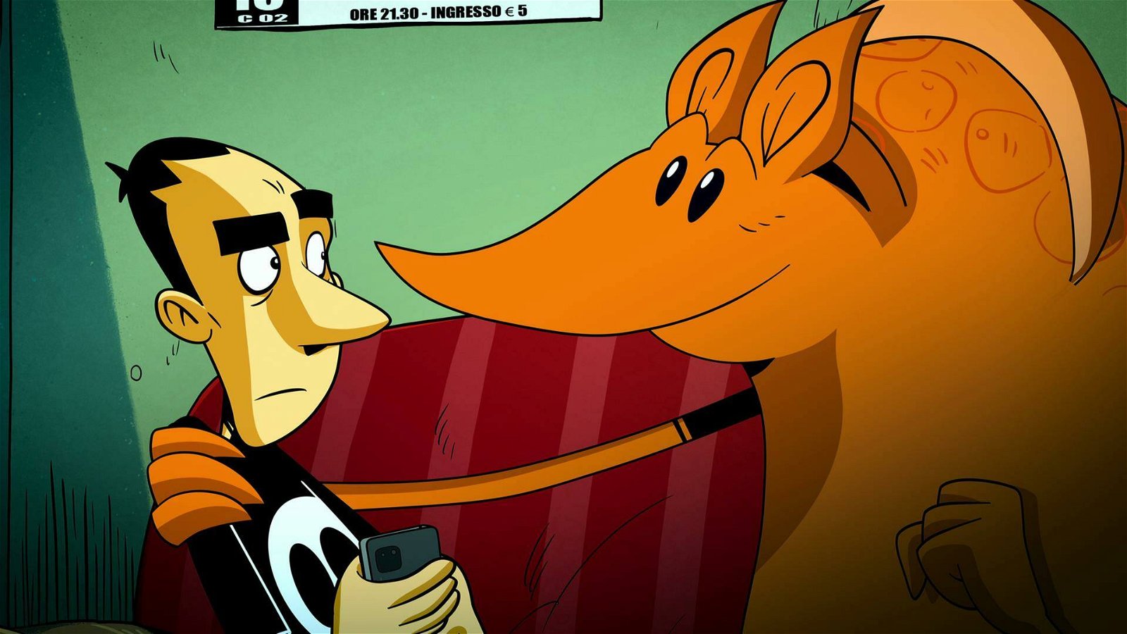 Immagine di La data di uscita di Strappare Lungo i Bordi, la serie animata di Zerocalcare per Netflix