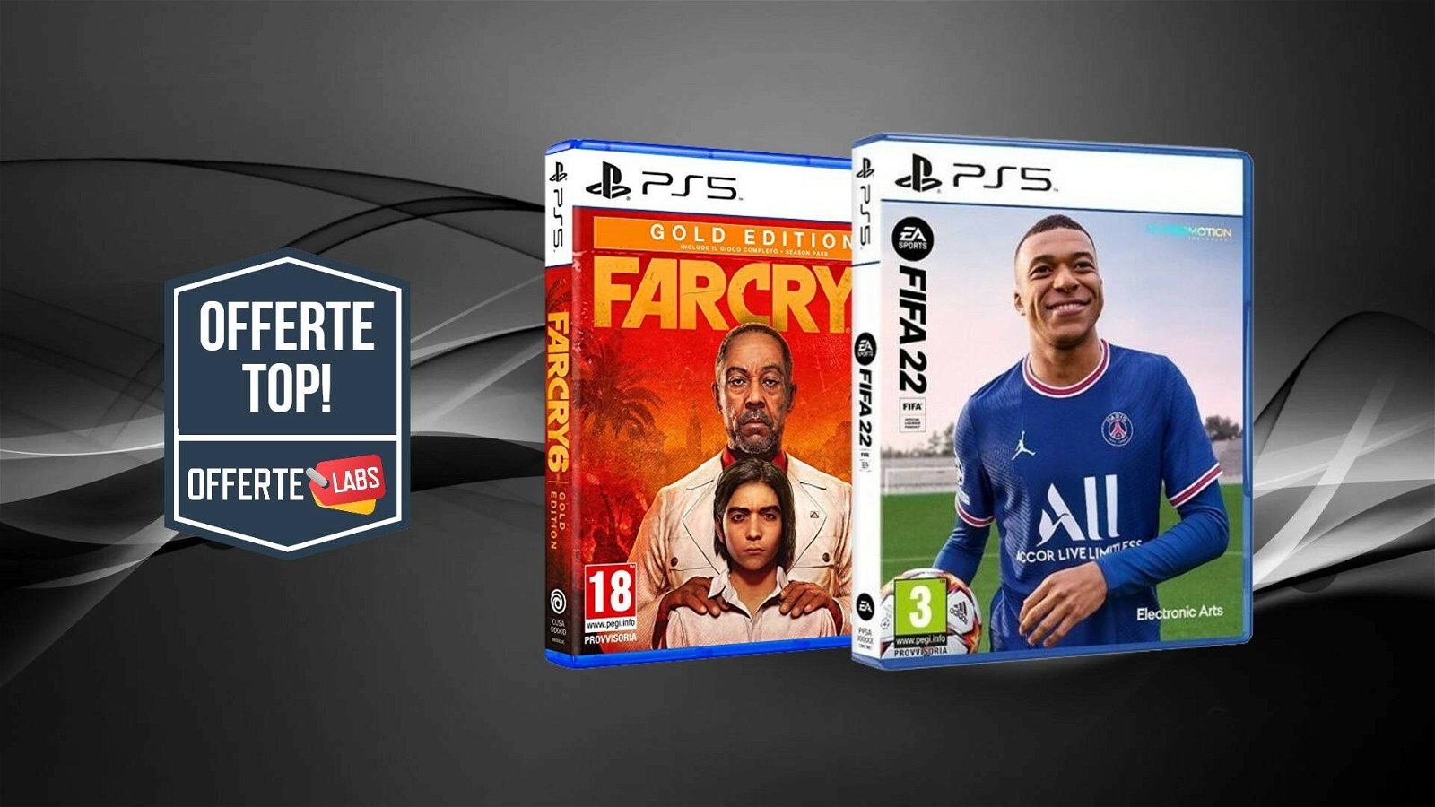 Immagine di Far Cry 6 e FIFA 22 tra le super offerte videogiochi di eBay!