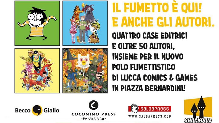 Immagine di Lucca Comics and Games 2021: il fumetto al Padiglione Bernardini