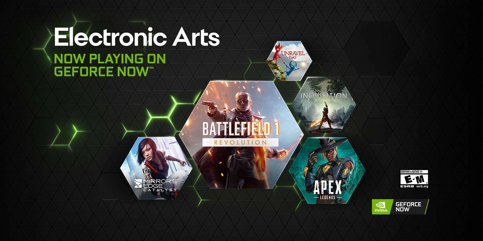 Immagine di GeForce NOW da il benvenuto ai giochi Electronic Arts