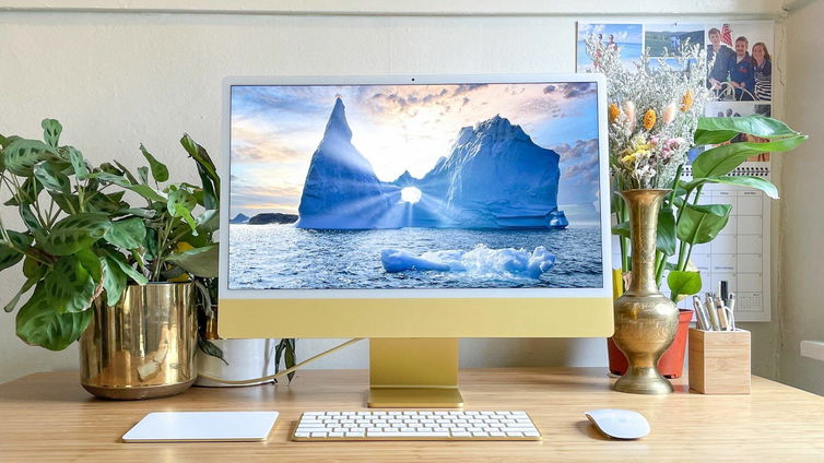 Immagine di iMac da 24": bellissimo e potente, in sconto ad un prezzo imperdibile!