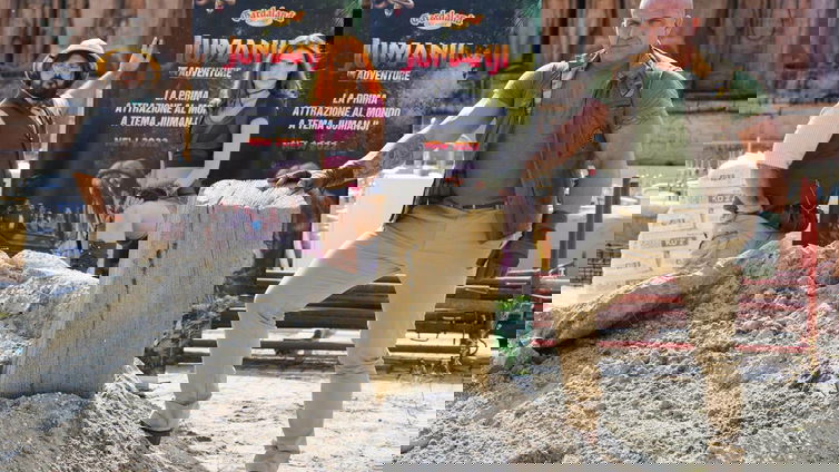 Immagine di Posata la prima pietra di Jumanji The Adventure, la nuova attrazione di Gardaland per il 2022