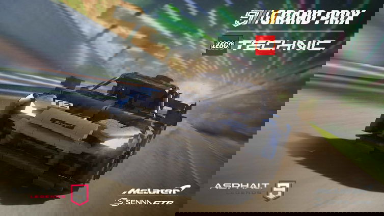 Immagine di LEGO e Gameloft portano la McLaren Senna GTR Technic a correre in Asphalt 9: Legends
