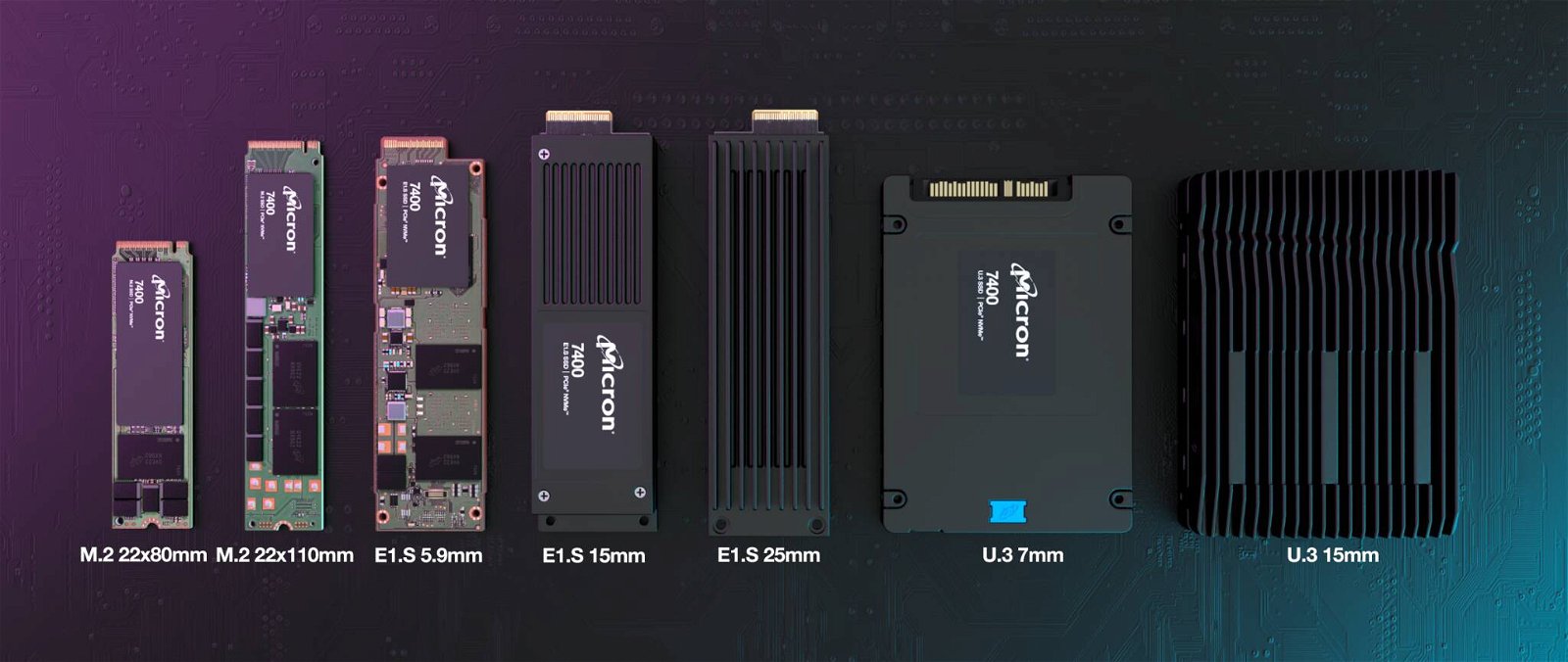 Immagine di Micron 7400, l'SSD che offre prestazioni PCIe 4.0 ai data center