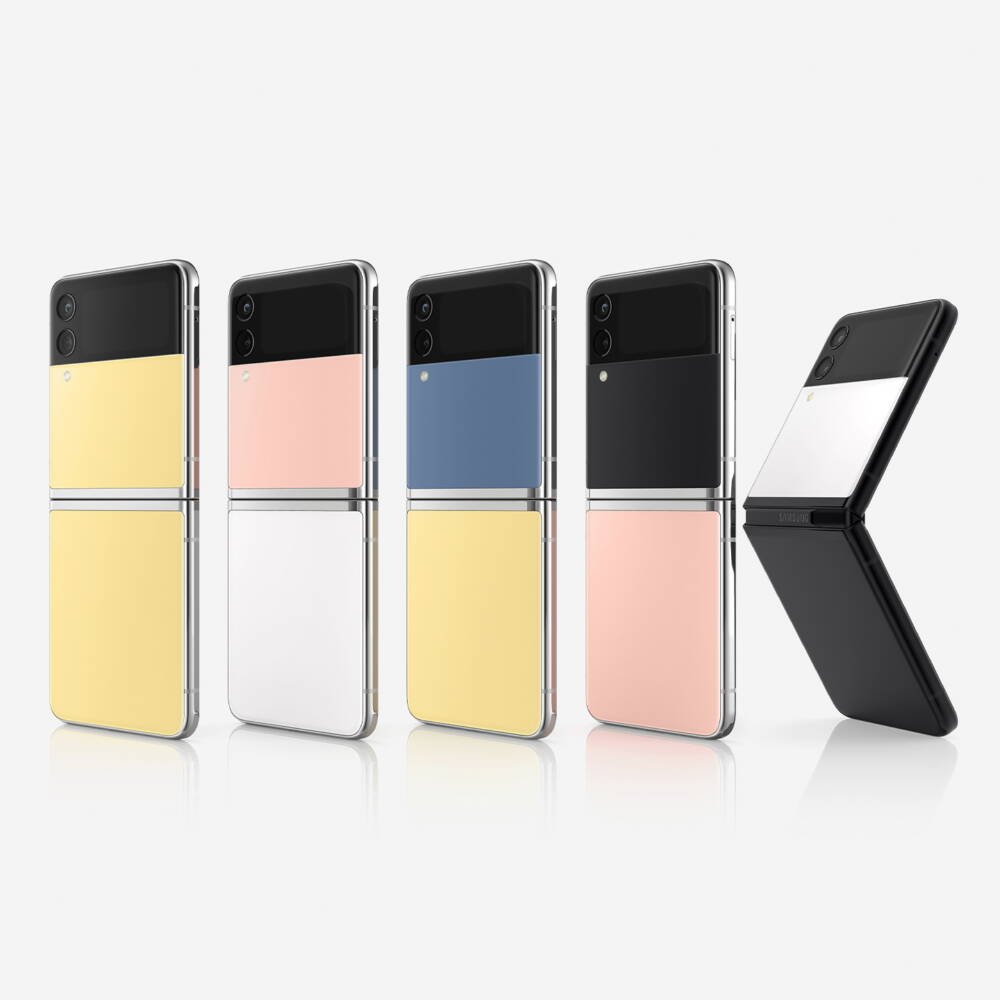 Immagine di Samsung, 49 nuove combinazioni di colori per Galaxy Z Flip 3