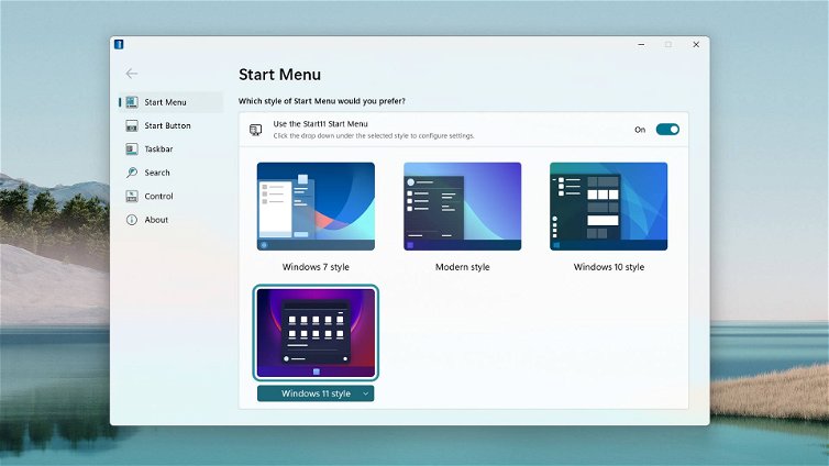 Immagine di Stardock Start11 porta il vecchio menù Start in Windows 11