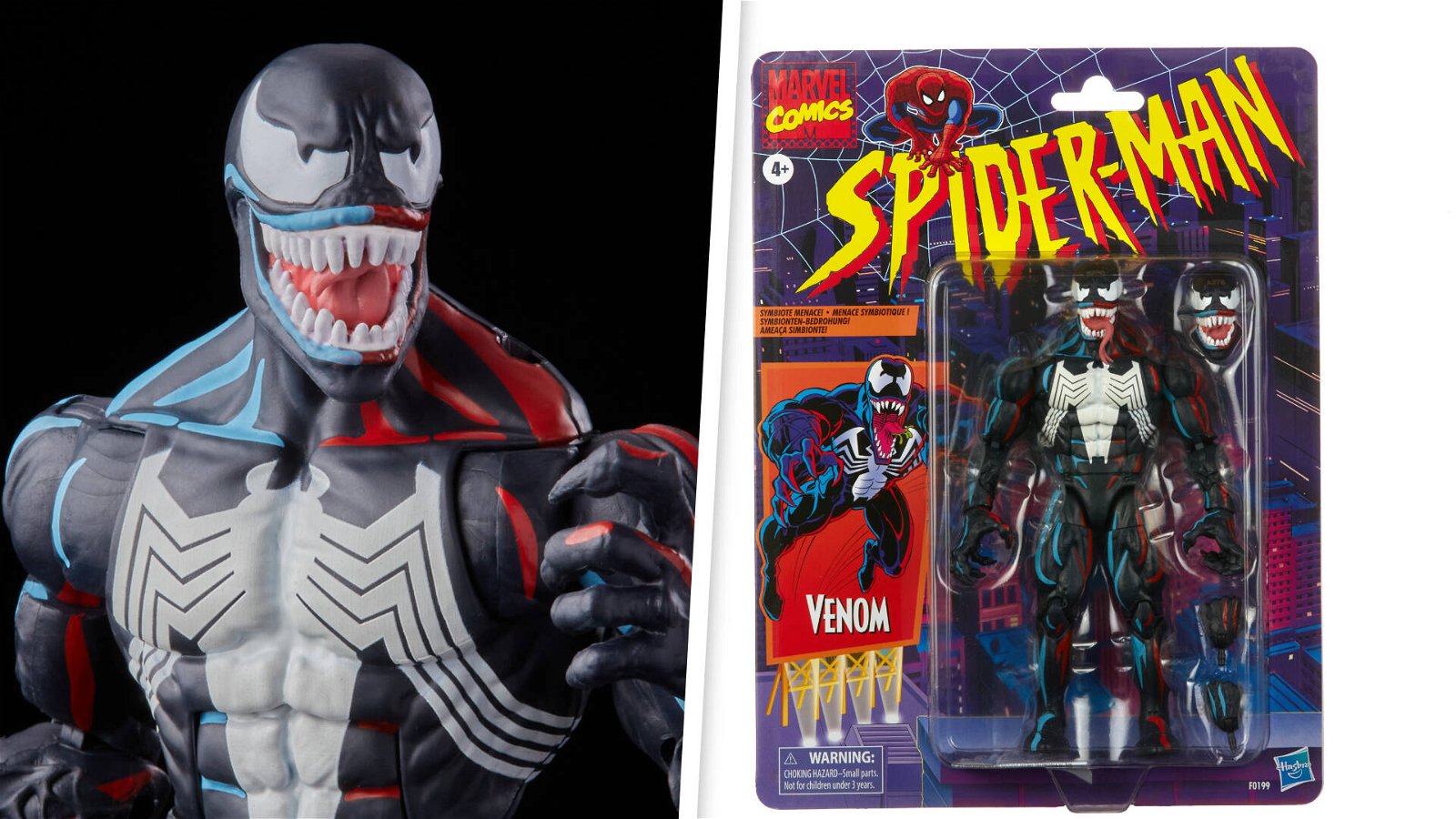 Immagine di Hasbro, la figure di Venom in esclusiva per i Campfire